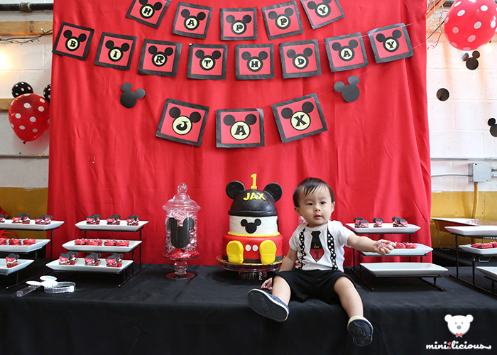 Jax’s Mickey Mouse Themed Birthday Party