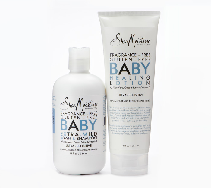 SheaMoisture Fragrance & Gluten Free Baby Care - mini ...
