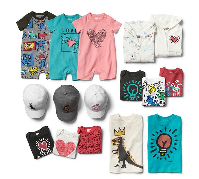 GapKids x Junk Food – Keith Haring and Basquiat