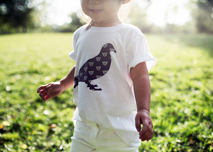 mini:licious x Staple Design “mini pigeon” T-shirt