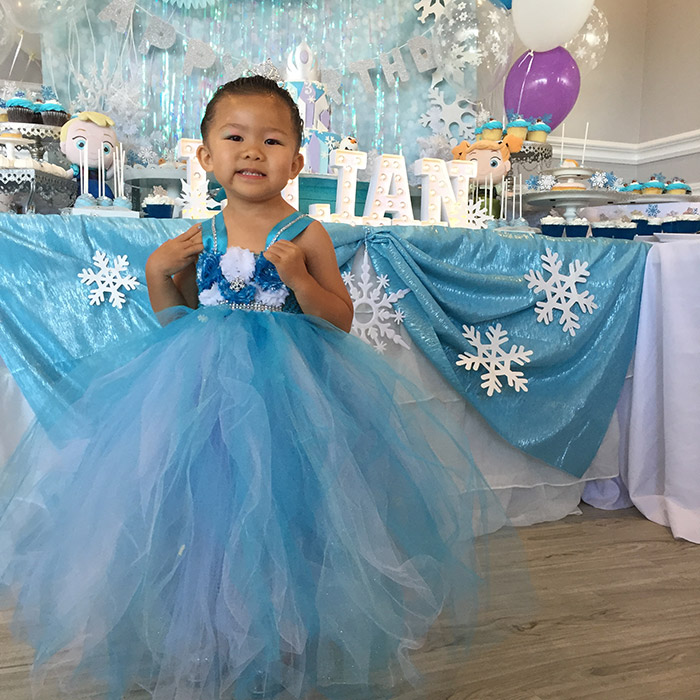 Lilian’s Frozen Themed 3rd Birthday Party