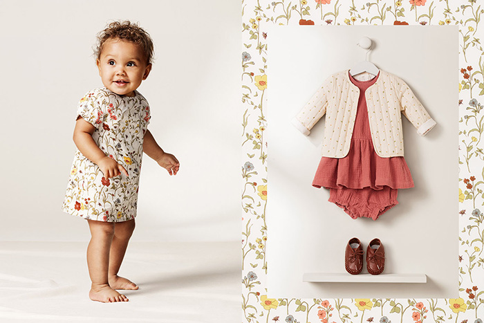 Billy hoekpunt spreiding H&M Baby Exclusive Collection - mini:licious by wendy lam
