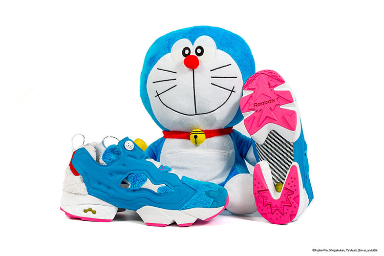 Anime Character Doraemon Inspires This Reebok Fury By Packer Shoes and atmos