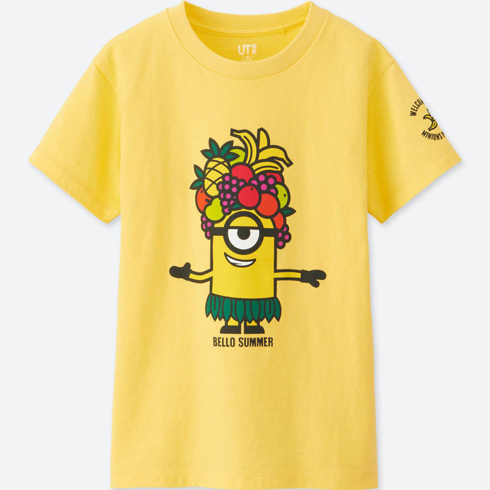 uniqlo minions t shirt