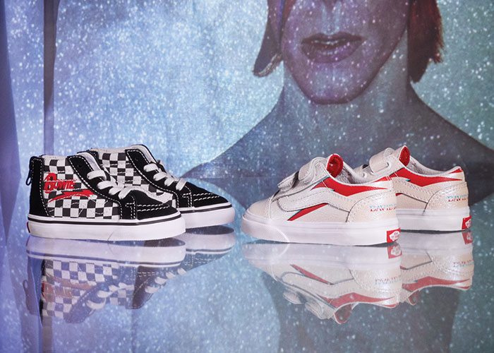Vans Honors David Bowie With A Capsule of Graphic Old Skools and Sk8 His